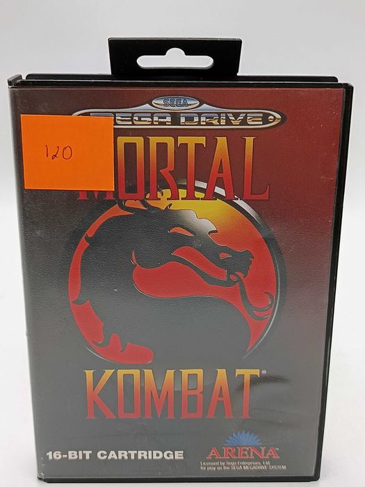 MORTAL KOMBAT  MEGA DRIVE Sega Megadrive pudełkowa