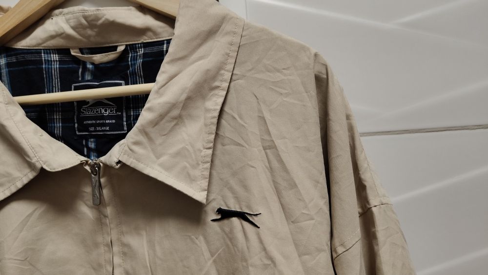Kurtka Slazenger r. 3XL beżowa bomberka