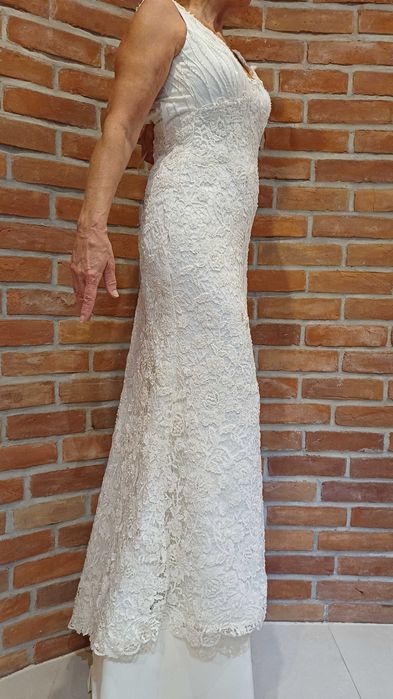 Sprzedam  suknię  ślubną  ecru