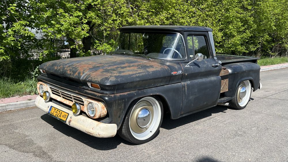 1962 Chevrolet C10 Pickup Stepside SBC350 V8 , Automat TH350 HOT ROD Zamiana