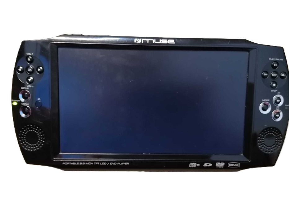 Leitor DVD portátil MUSE 8,5" TFT LCD | DVD / DivX / USB / SD - Novo preço