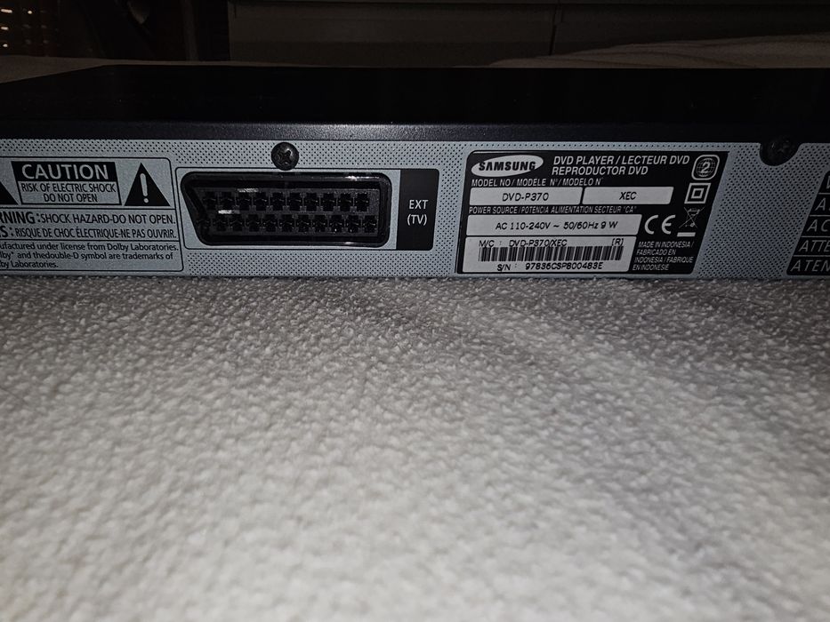 Dvd Samsung P370