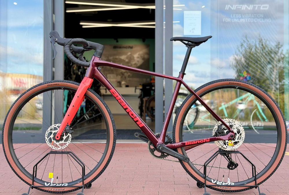 Rower gravelowy Bianchi Arcadex Alu Shimano GRX610 1x12 Gravel