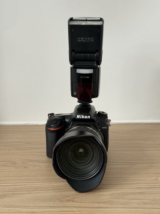 Nikon d750 + tamron 24-70 2.8 + lampa błyskowa