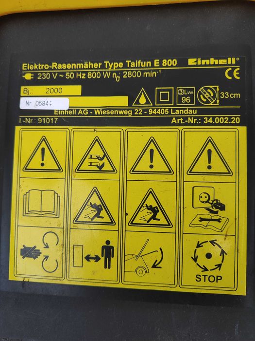 Corta relva eléctrica Einhell