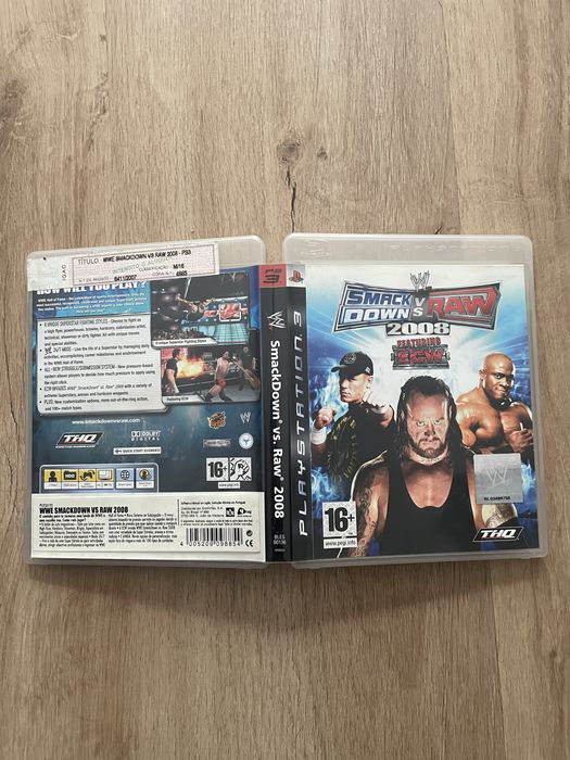 Jogo SmackDown vs Raw 2008 PlayStation 3 (CIB)