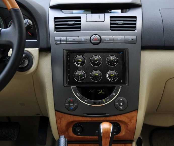 Магнітола REXTON SsangYong GPS USB TV 2 дін Рекстон CarPlay Андроїд 16