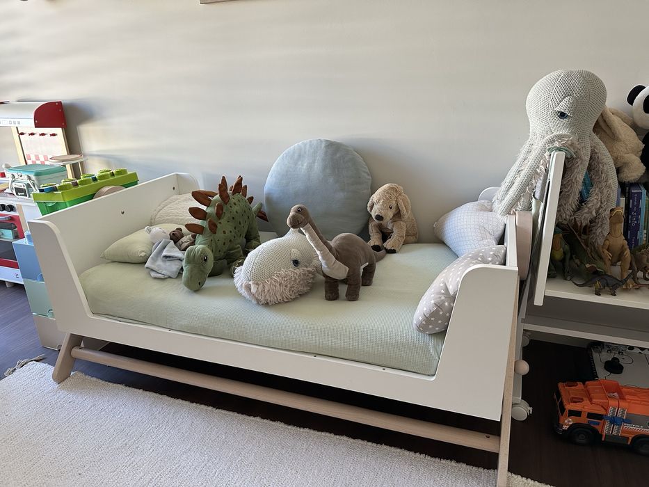 Cama Micuna com colchão - berço cama 2 em 1
