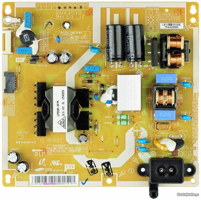 bn44..00754a tv samsung ue40h5203aw