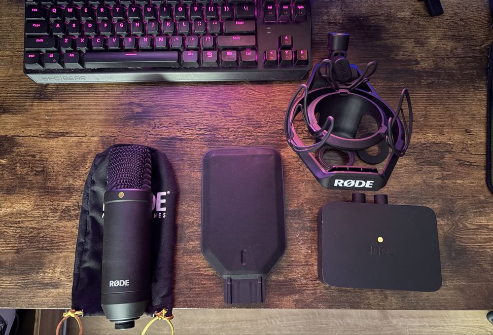 RODE Complete Studio Kit: Mikrofon NT1 + Interfejs AI-1