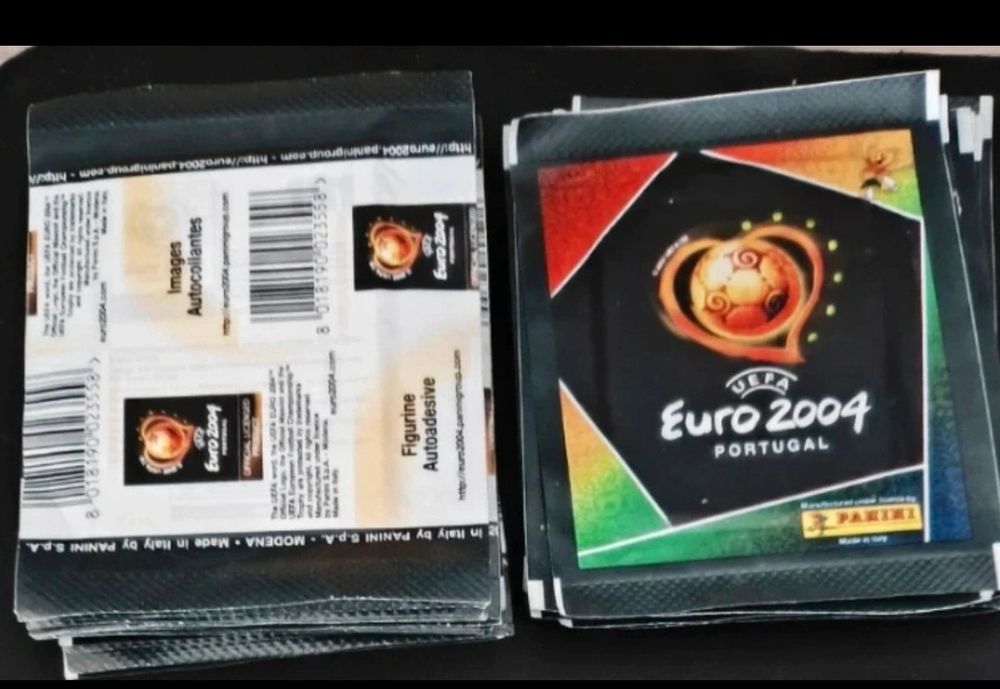 #Saqueta #Panini #Euro #2004 #Portugal
