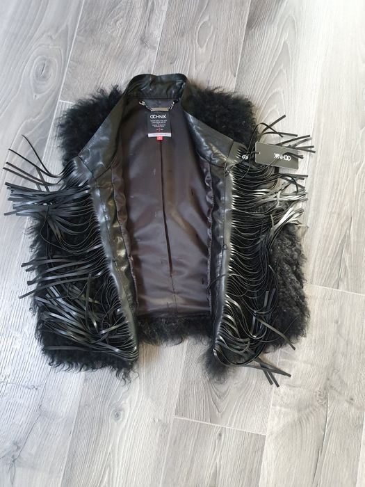Nowa kamizelka damska futro z owcy M ochnik