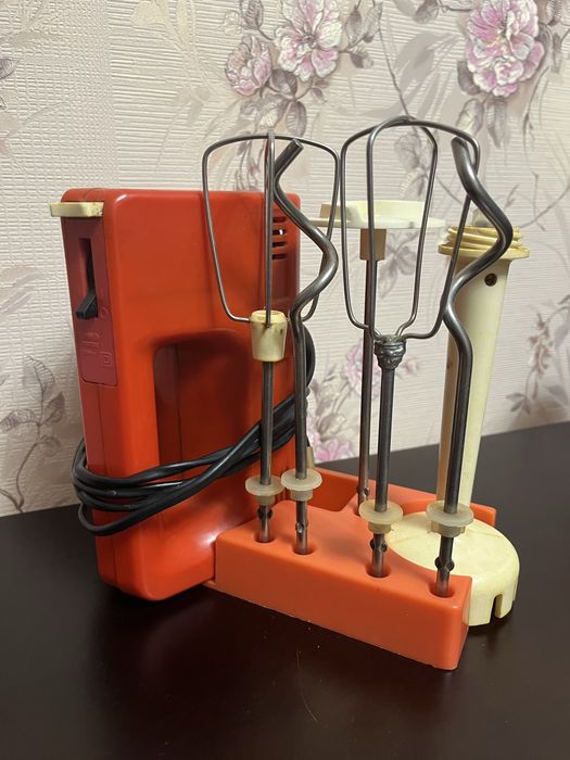 Винтажный миксер / блендер «Росток» СССР (рабочий, полный комплект)