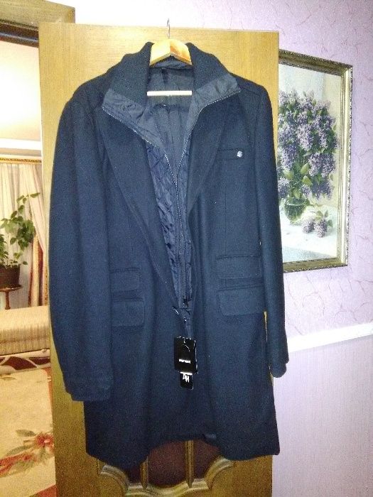 Пальто 3/4, чоловіче " Antony Morato", молодіжне, вовна