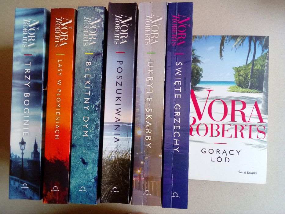 7 powieści Nory Roberts
