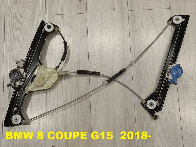 Podnośnik Mechanizm Szyby BMW Serii 8 Coupe G15 Lewy Przód 18- [5a]