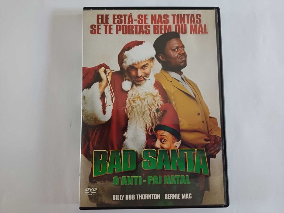 DVD - O anti Pai-Natal, com Billy Bob Thornton, Bernie Mac