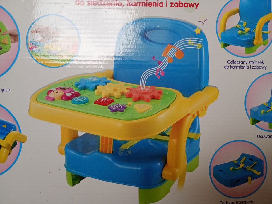 Krzesełko turystyczne z muzyką