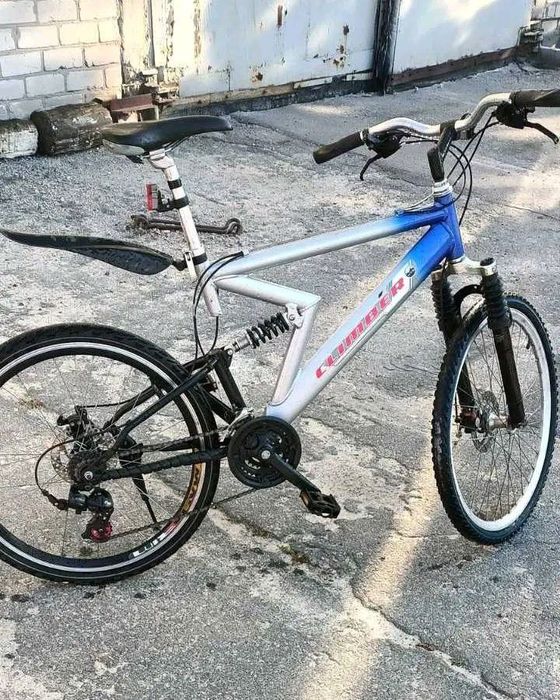 Двопідвісний велосипед