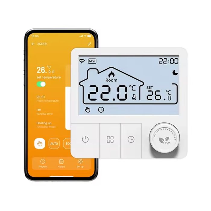 Розумний терморегулятор для котла Ecobuy
