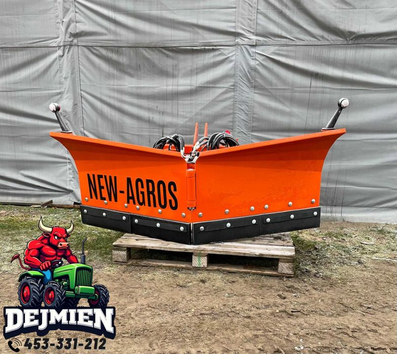 Pług do śniegu/*Spych/*TUZ/*TUR/PROSTY/*Strzałkowy/*OKAZJA/*SOLIDNY*!