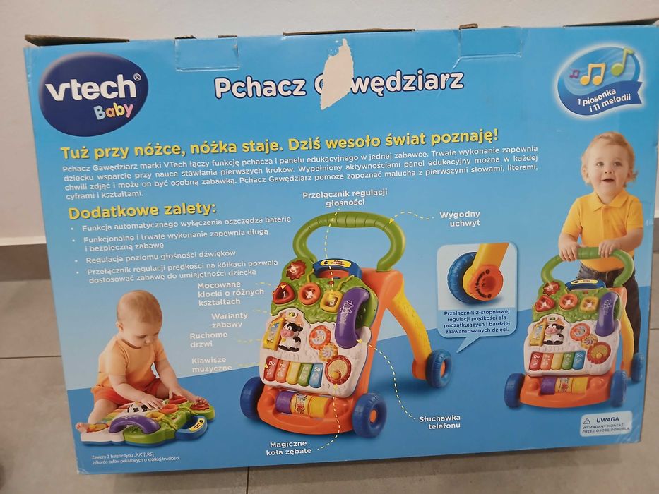 Chodzik pchacz vtech