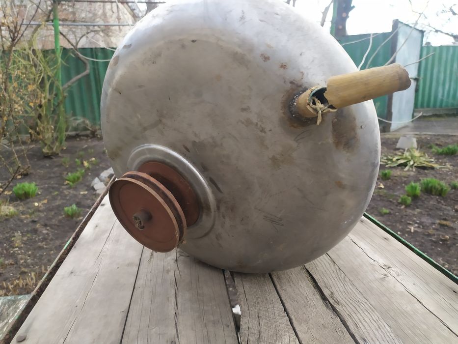 Бак бочка центрифуга нержавейка стиральная машинка СССР куб емкость