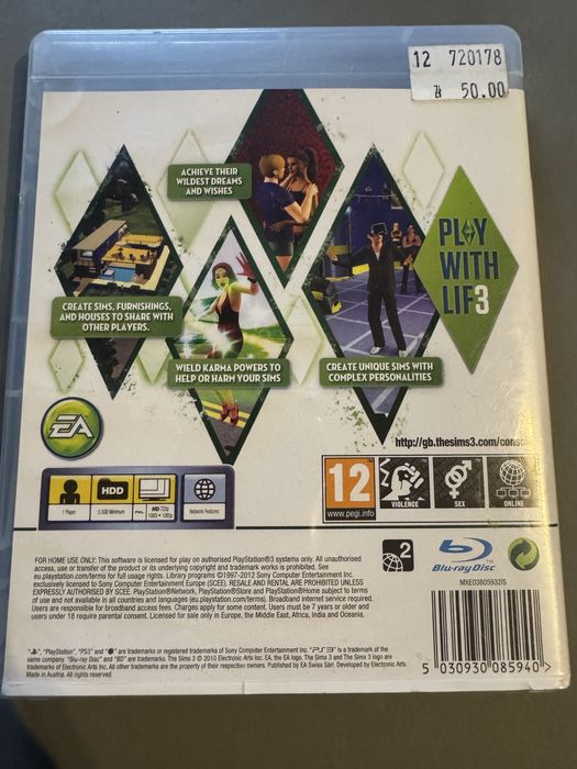The Sims 3 playstation 3