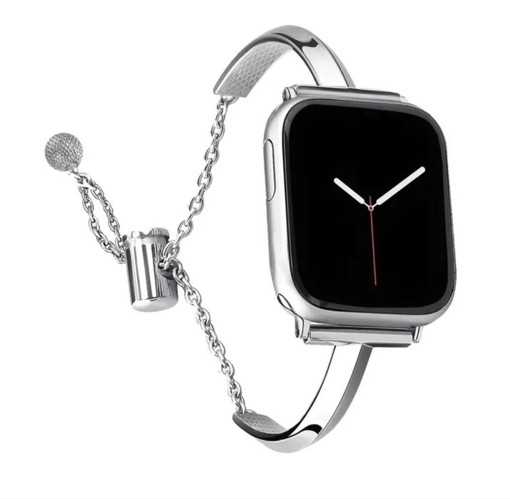 Сріблястий ремінець для Apple Watch 38/40/41/42mm