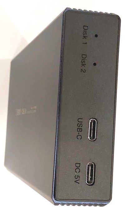 Зовнішня кишеня з RAID контролером для 2.5" дисків Acasis EC-7252