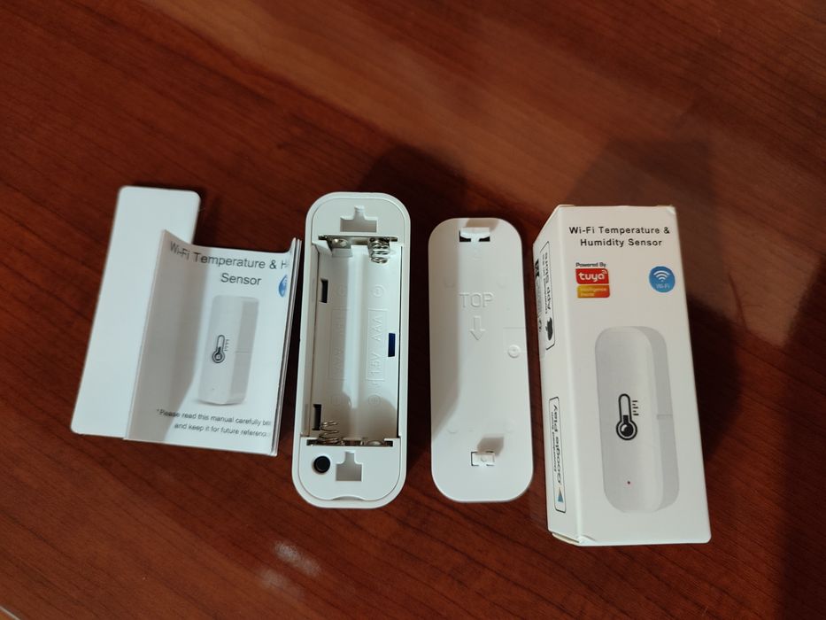 Датчик температури та вологості Wi-Fi Tuya Smart /Найновіша версія !!!