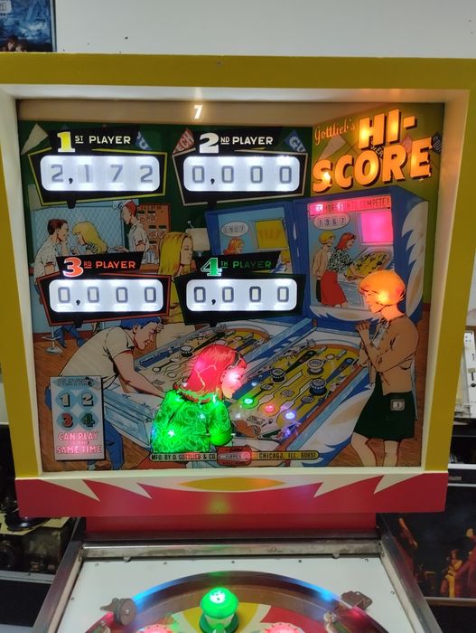 Máquina flipper electromecânica