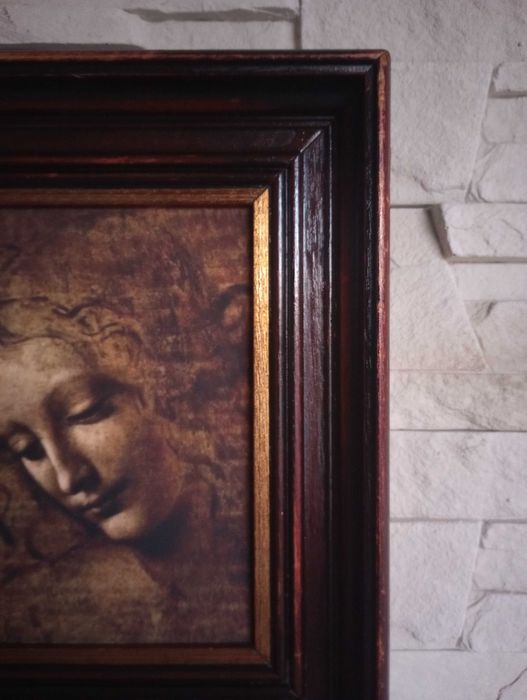 Obraz na płótnie - La Scapigliata, Leonardo da Vinci