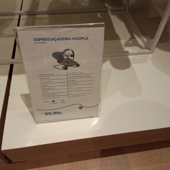 Espreguiçadeira Chicco Hooplà