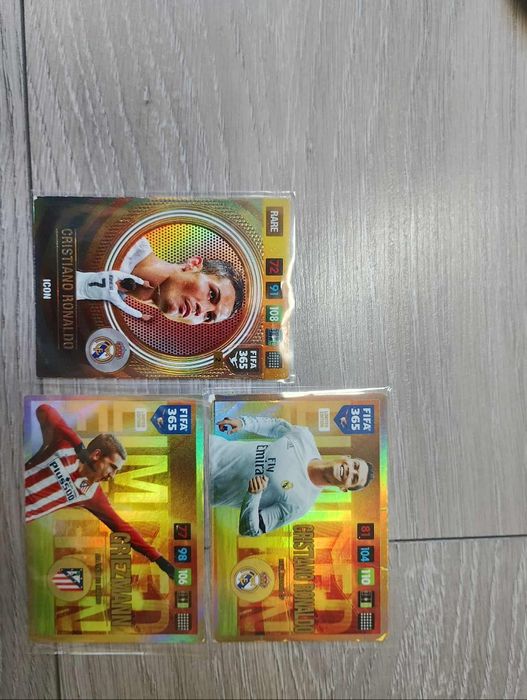 Karty piłkarskie Griezmann/Ronaldo