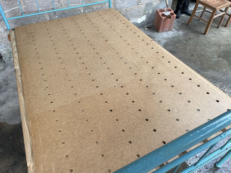 Cama de Casal em Ferro c/ Colchão