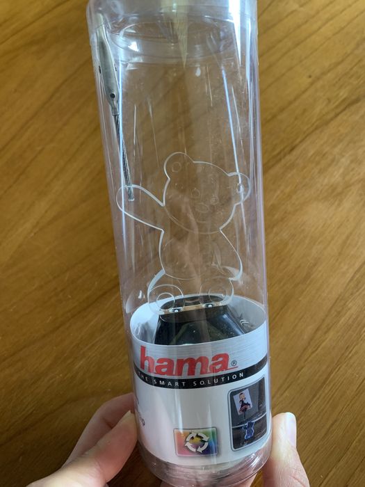 Porta fotos urso led usb