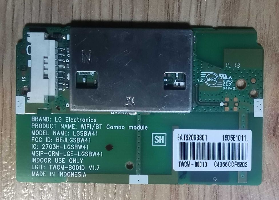 Telewizor LG 43 43UF680V Części Zasilacz TCON Listwa Ledy WIFI IR