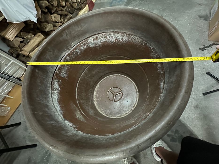 Vaso de jardim em plástico