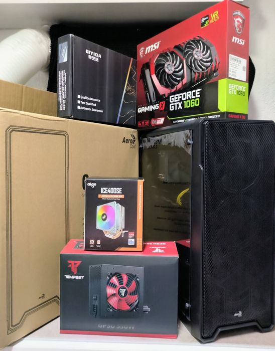 PC Gamer Core i7- 10 Cores(2640 v4) 3,2ghz+GTX 1060)+16gb+750gb NVM