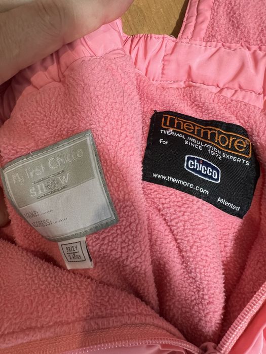 Детский зимний костюм на девочку Chicco