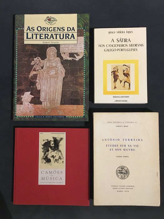 Origens da Literatura/A Sátira nos Cancioneiros/Camões/A. Ferreira