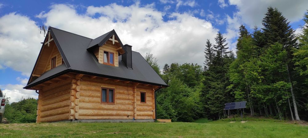 Góralski domek w Gorcach. Bacówka u Władka