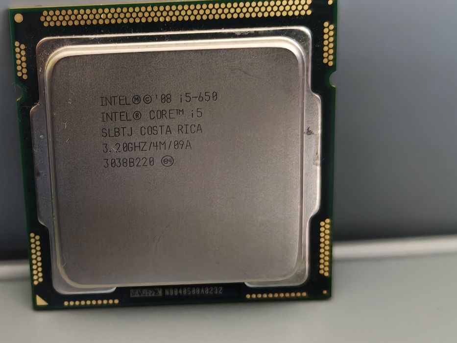 Zestaw części PC – Intel i5-650, 8GB DDR3, zasilacz 80+ Bronze