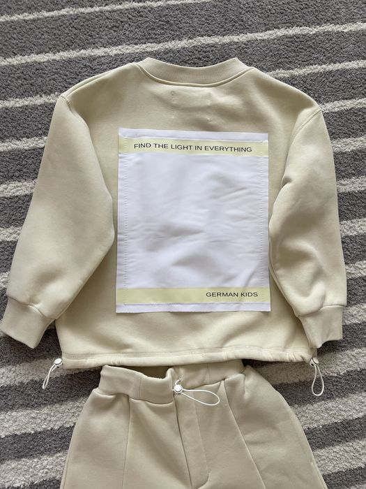 Теплий дитячий костюм на флісі