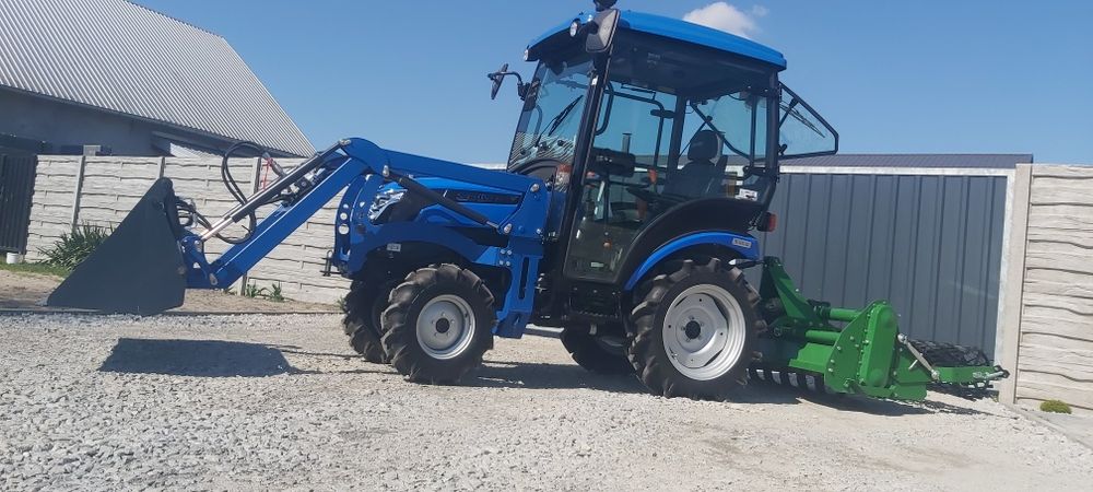 Wynajem Usługi Minitraktorek Glebogryzarka Separacyjna