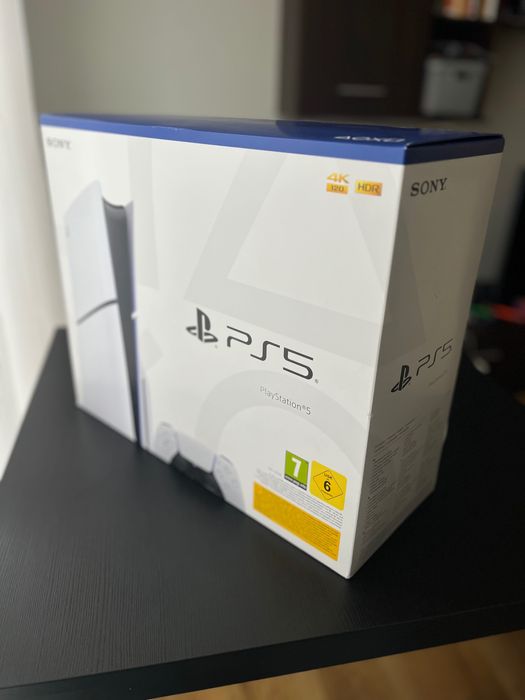 Nowa, zapakowana konsola PlayStation 5 Slim z napędem + pad, Gwarancja