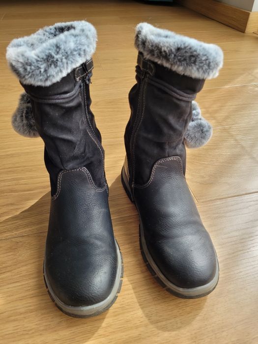 Kozaki dziewczęce rozmiar 34