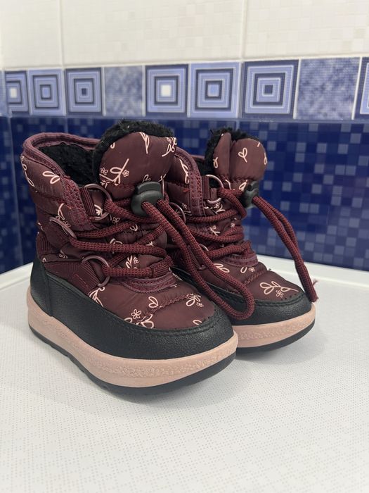 Сапожки чобітки ботинки зимові Rezerved p.22-23 14,5 см