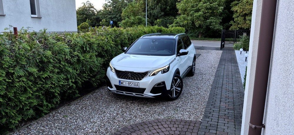 Peugeot 5008 Jak Nowy 7 osobowy 180 KM Wersja GT Bezwypadkowy Po serwisie